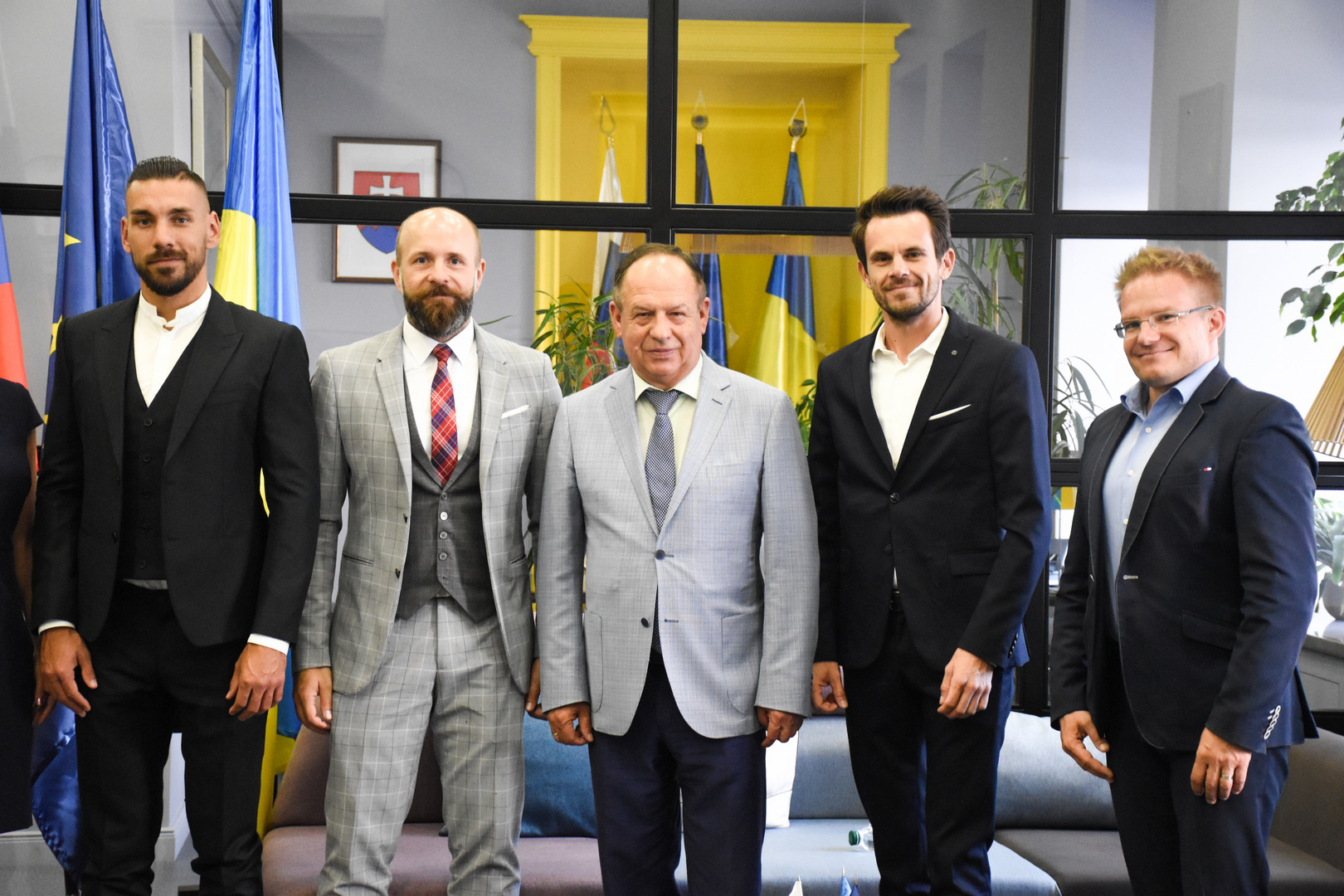 Почесне консульство Словаччини у Харкові відвідала делегація з Трнави та Першова